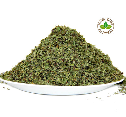 Lemon Balm Tea (Bulk Herbal Tea): Bulk Lemon Balm Leaf (Melissa Officinalis Caffeine Free) - Herbal Balm, Bulk Balm Leaf (Cut and Sifted), 1Lb (16Oz) U.S. Wellness Bulk Tea